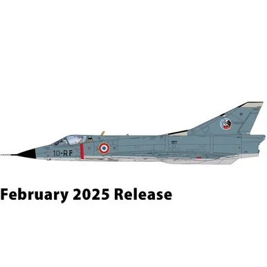 Mirage IIIC 1/72 Die Cast Model - HA9803 EC 2/10 Seine, French Air Force, France, May 1978