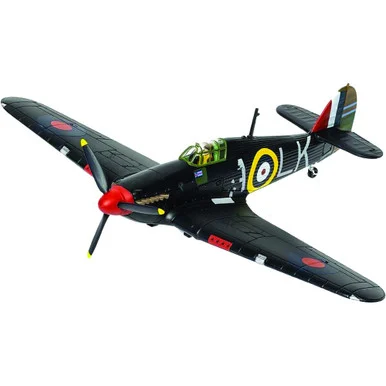 Hawker Hurricane Mk.I 1/72 Die Cast Model - AA27608 Ian Gleed, No.87 Sqn, RAF Colerne, England, 1941