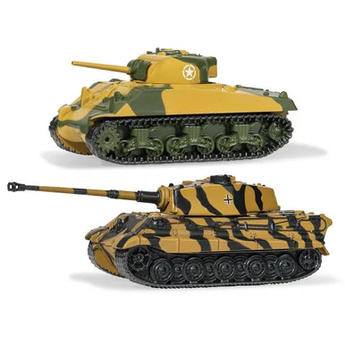 WOT Sherman vs. King Tiger Diecast Models Corgi (WT91302)