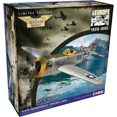 P-47D Thunderbolt 1/72 Die Cast Model - AA33827 405th FG, 511th FS