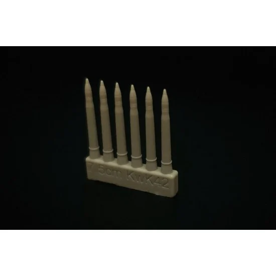 Hauler HLH72150 1/72 7.5cm KwK42 Ammo for Pz.V Panther Ausf.D/A/G - Military Vehicles & Tanks