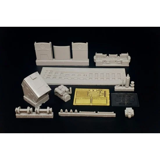 Hauler HLP72036 1/72 Deutz OMZ 122F Resin Kit of German WWII Diesel Locomotive - Military Vehicles & Tanks