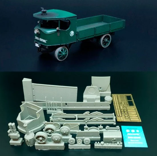 Hauler HLP72037 1/72 Skoda-Sentinel - British Czechoslovak Steam Truck