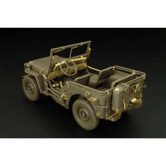 Hauler HLU35036 1/35 Jeep Detail Set for Tamiya kits - Military Vehicles & Tanks