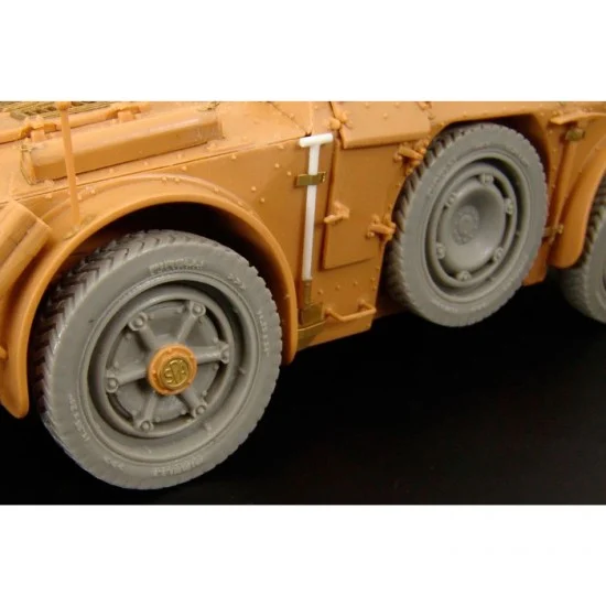 Hauler HLU35046 1/35 Autoblinda Ab-41-43 Wheels For Italeri Kits Kit