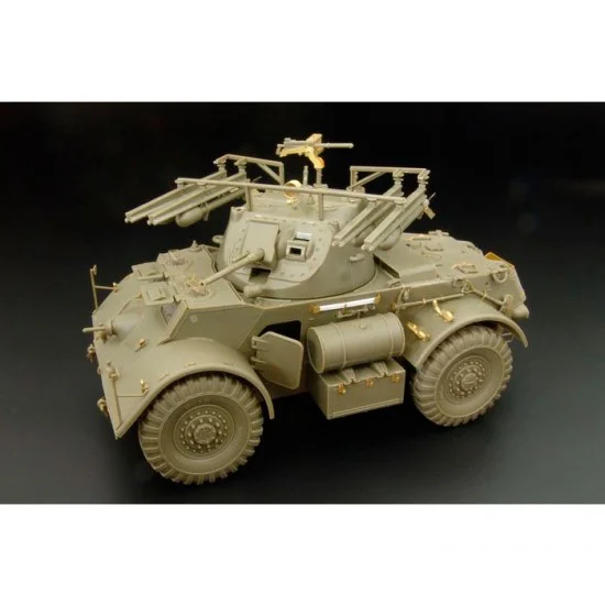 Hauler HLU35056 1/35 T17E1 Staghound Mk I W 60Lb Rocket Launch PE parts for Bronco kit - Military Vehicles & Tanks