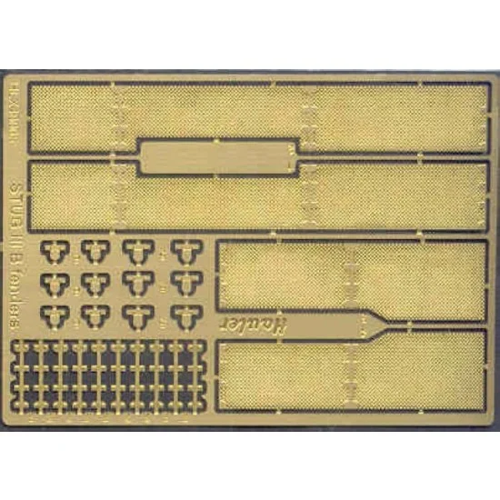 Hauler HLX48005 1/48 Stug III Ausf B Fenders for Tamiya kits - Military Vehicles & Tanks