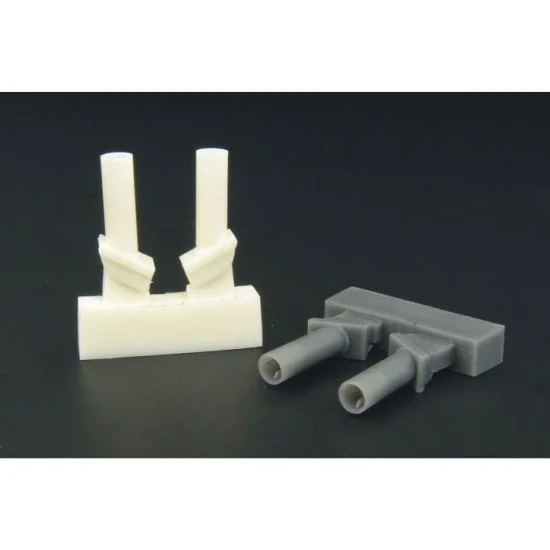 Hauler HLX48116 1/48 Pz IV Ausf J Late Exhaust Pipes Type 1 - Military Vehicles & Tanks