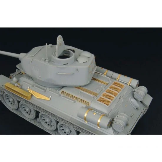 Hauler HLX48151 1/48 T-34-85 1944 Flattened Turret PE parts for Hobby Boss kit (84807)