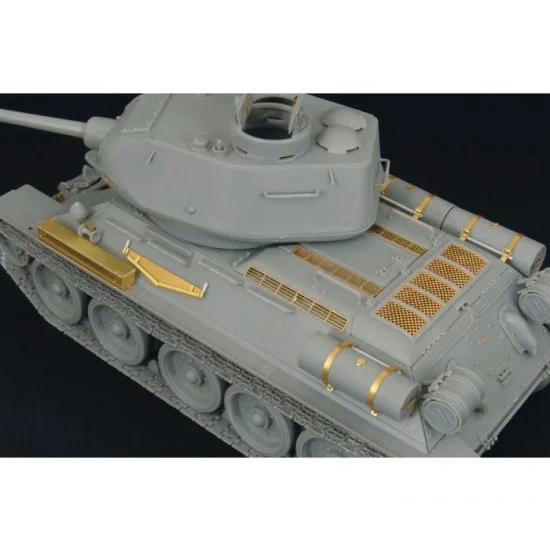 Hauler HLX48153 1/48 T-34-85 1944 Angle-Jointed Turret PE parts for Hobby Boss kit (84809)
