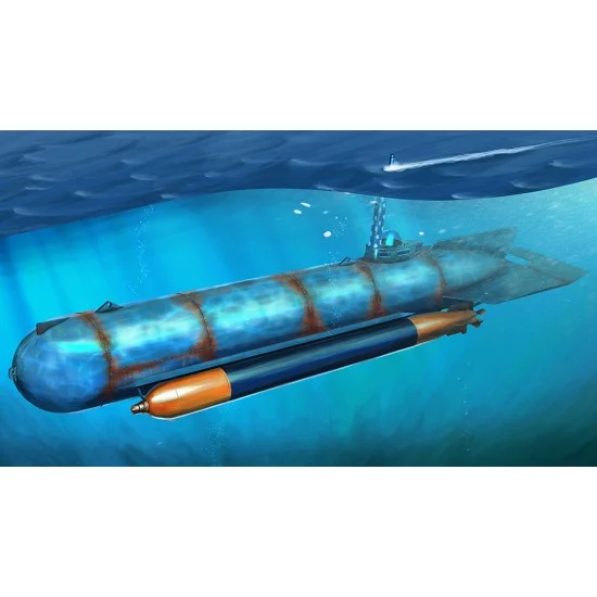Hobby Boss 80170 1/35 German Molch Midget Submarine - Model Ships & Boats