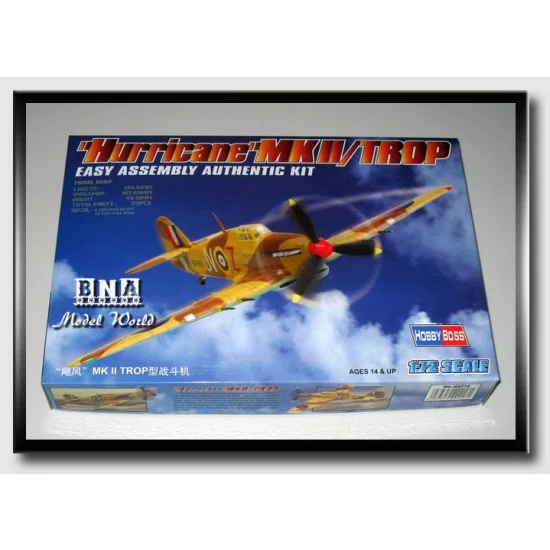 Hobby Boss 80216 1/72 Hawker Hurricane MK II/TROP - Model Planes