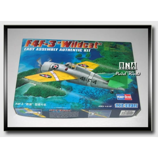 Hobby Boss 80219 1/72 Grumman F4F-3 Wildcat