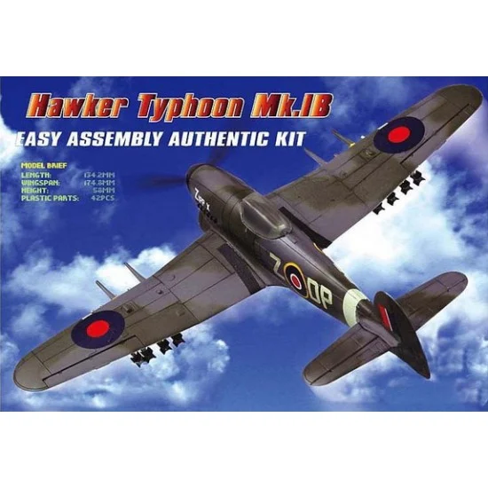 Hobby Boss 80232 1/72 Hawker Typhoon Mk.IB Fighter - Model Planes