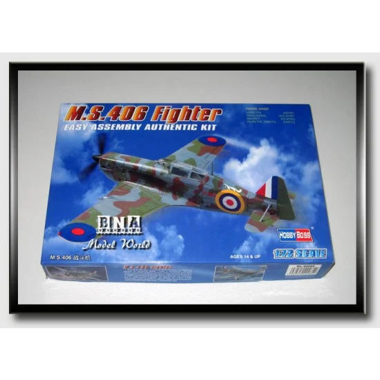 Hobby Boss 80235 1/72 Morane-Saulnier M.S.406 Fighter