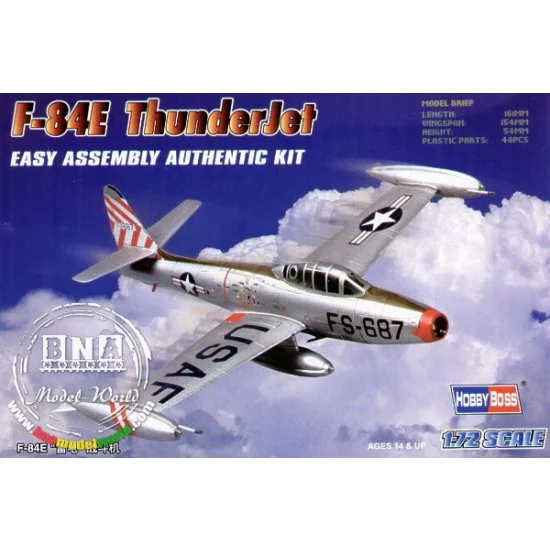 Hobby Boss 80246 1/72 Republic F-84E Thunderjet