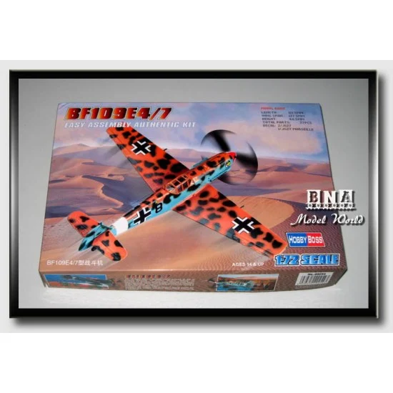 Hobby Boss 80254 1/72 Messerschmitt Bf-109E4/7