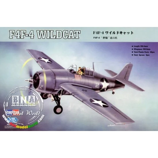 Hobby Boss 80328 1/48 Grumman F4F-4 Wildcat