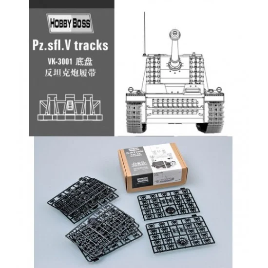 Hobby Boss 81001 1/35 VK-3001 PzSfl.V "Sturer Emil" Tracks for Trumpeter kit #00350