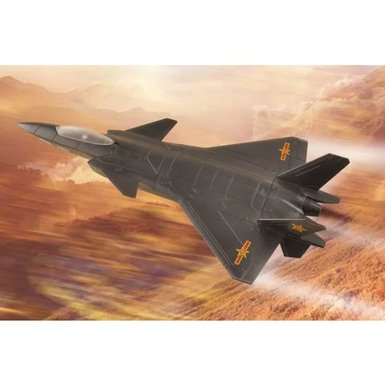 Hobby Boss 81902 200mm Scale Chinese J-20 Mighty Dragon