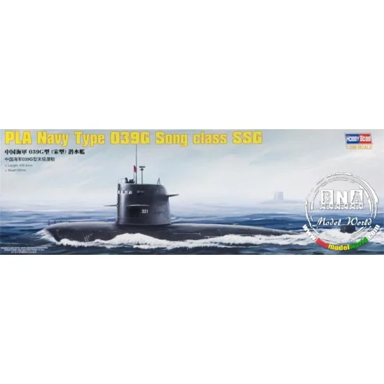 Hobby Boss 82001 1/200 PLA Navy Type 039G Song Class SSG - Model Ships & Boats