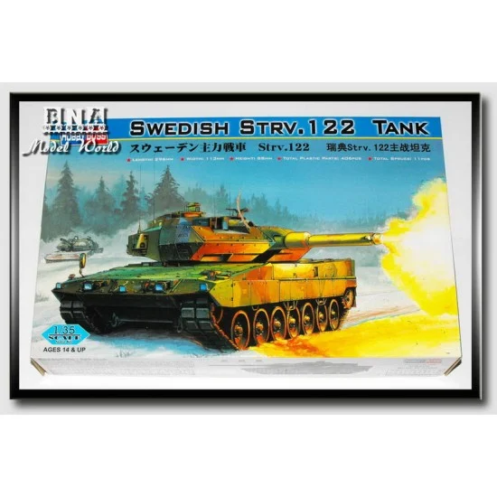 Hobby Boss 82404 1/35 Swedish Strv.122 Tank - Military Vehicles & Tanks