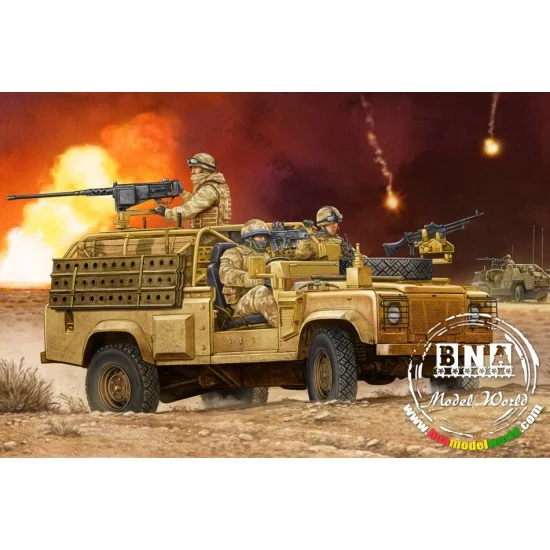 Hobby Boss 82446 1/35 Land Rover Defender XD Wolf W.M.I.K - Military Vehicles & Tanks