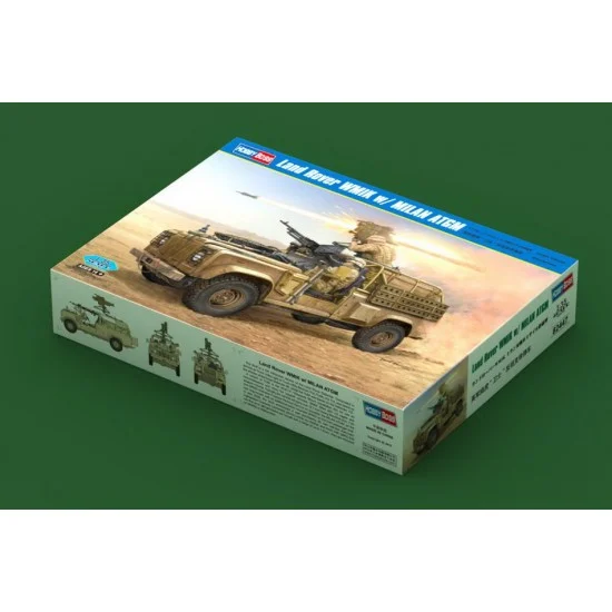 Hobby Boss 82447 1/35 Land Rover WMIK with MILAN ATGM - Military Vehicles & Tanks