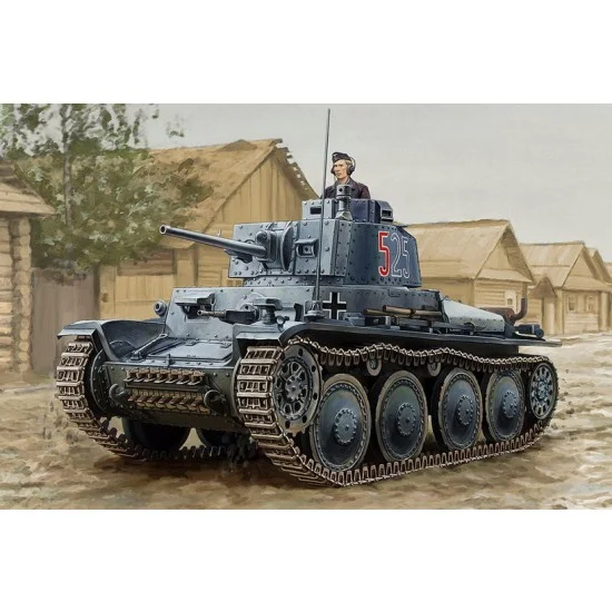 Hobby Boss 82603 1/16 Pzkpfw 38(t) Ausf.E/F - Military Vehicles & Tanks