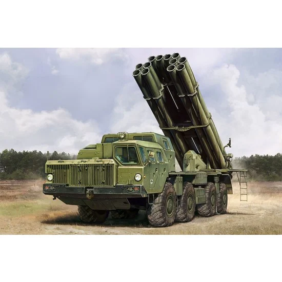 Hobby Boss 82940 1/72 Russian 9A52-2 Smerch-M multiple rocket launcher of RSZO 9k58 Smerch MRLS