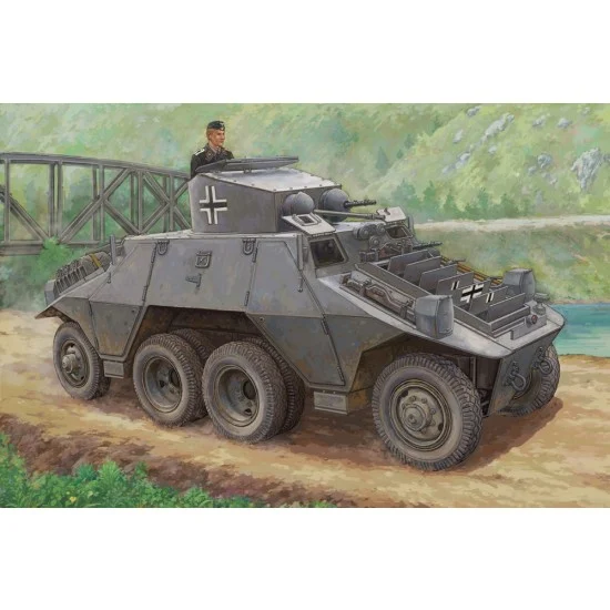 Hobby Boss 83890 1/35 Austrian Army M35 Mittlere Panzerwagen (Steyr ADGZ) - Military Vehicles & Tanks