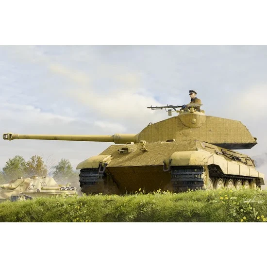 Hobby Boss 84558 1/35 PzKpfw.VI SdKfz.182 Tiger II (Porsche Early) - Military Vehicles & Tanks