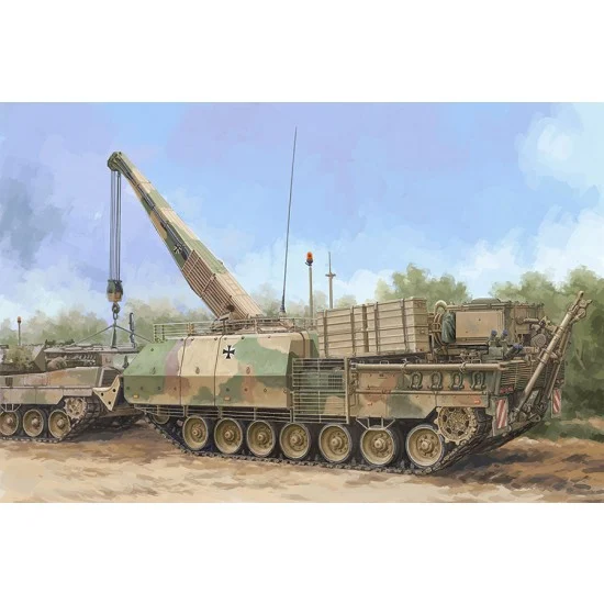 Hobby Boss 84566 1/35 Bergepanzer BPz3A1 Buffalo ARV - Military Vehicles & Tanks