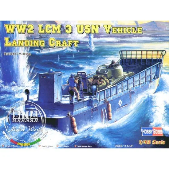 Hobby Boss 84817 1/48 WWII USN LCM-3 Vehicle Landing Craft