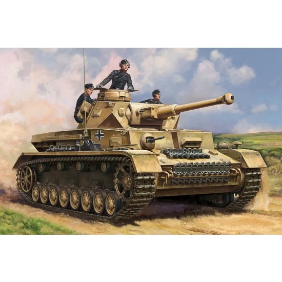 Hobby Boss 84840 1/48 German Pzkpfw IV Ausf.F2 Medium Tank - Military Vehicles & Tanks