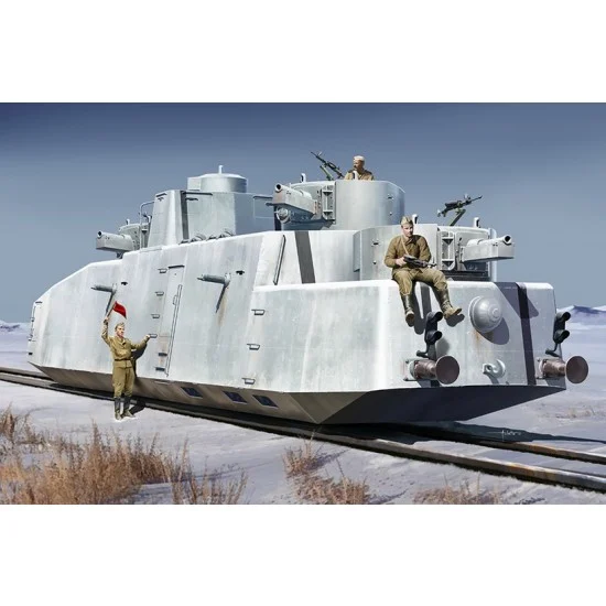 Hobby Boss 85516 1/35 Soviet MBV-2 Armoured Train (late KT-28 Gun)
