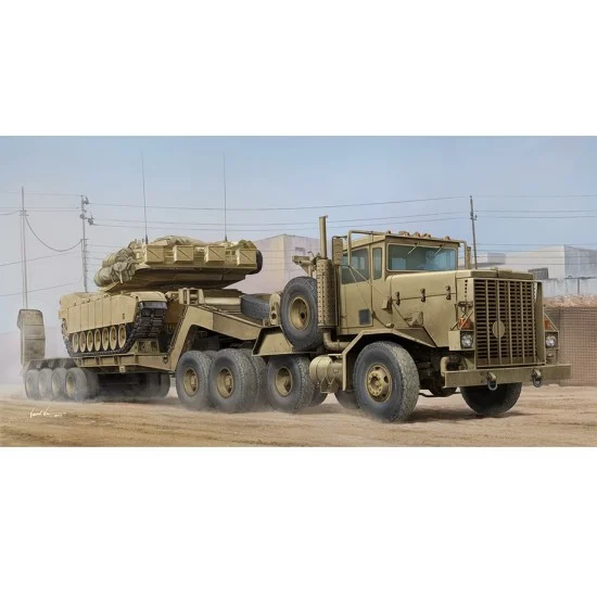 Hobby Boss 85519 1/35 M911 C-HET w/M747 Heavy Equipment Semi-Trailer