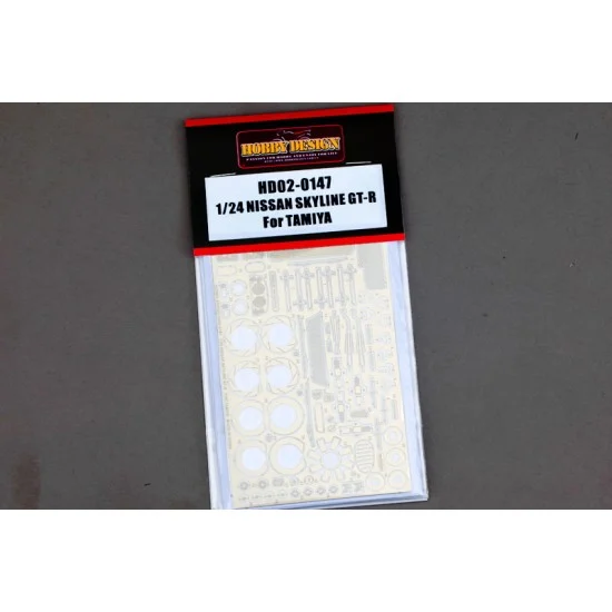 Hobby Design HD02-0147 Detail-up Set for 1/24 Nissan Skyline GTR for Tamiya kit