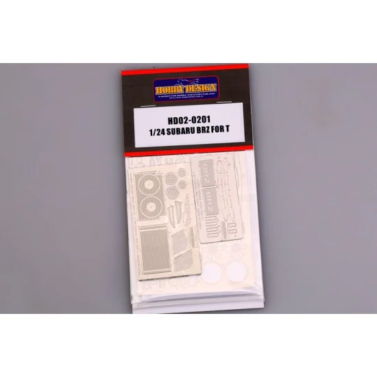 Hobby Design HD02-0201 1/24 Subaru BRZ Detail-Up set for Tamiya kit