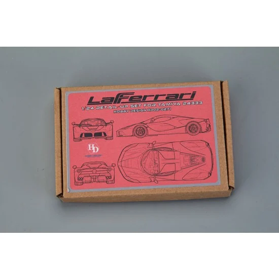Hobby Design HD02-0271 1/24 LaFerrari Detail-up Set for Tamiya 24333 kit (PE+Resin )