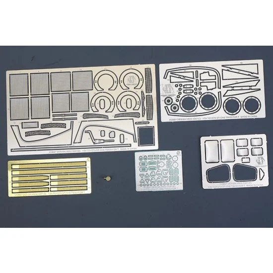 Hobby Design HD02-0287 1/24 Toyota GT-One TS020 Detail-up Set for Tamiya kit (Photoetch+Resin parts)