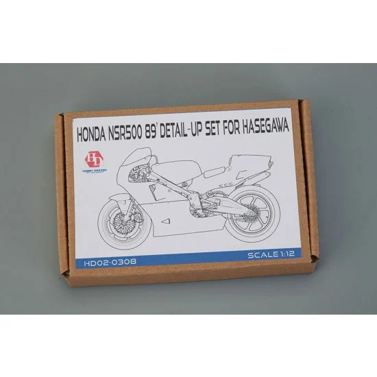 Hobby Design HD02-0308 1/12 Honda NSR500 "WGP500 Champion 1989" Detail-up Set for Hasegawa kit