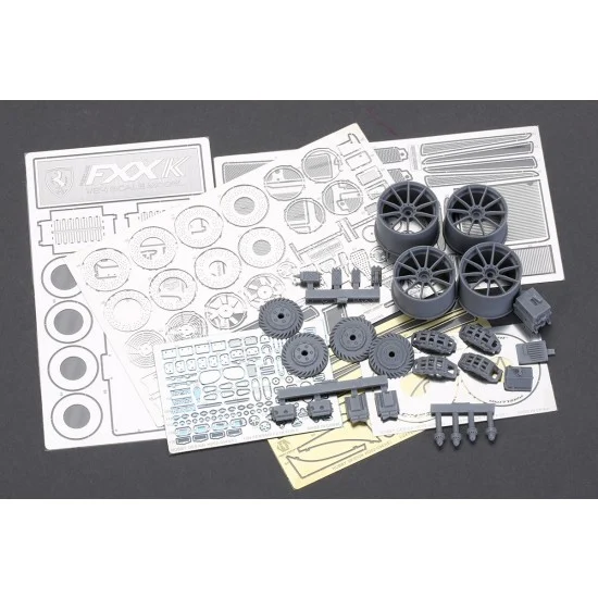 Hobby Design HD02-0343 1/24 Ferrari FXX-K Detail-up Set for Tamiya kit #24343 (Resin+PE)