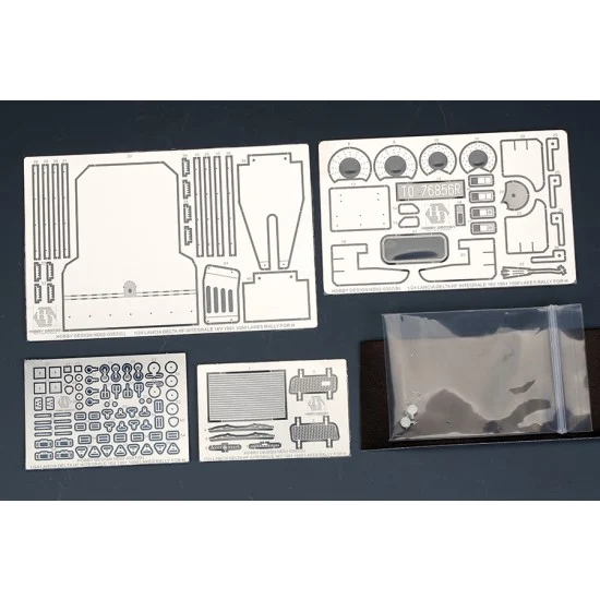 Hobby Design HD02-0357 1/24 Lancia Delta HF Integrale 16V 1991 1000 Lakes Rally Detail Set (Resin+PE+Metal Logo)