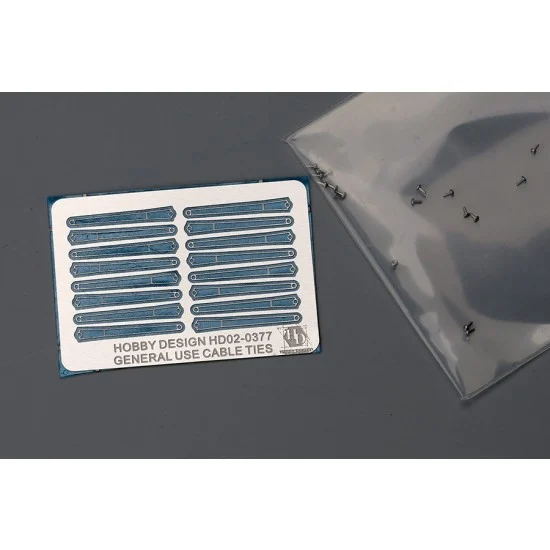 Hobby Design HD02-0377 1/24 General Use Cable Ties