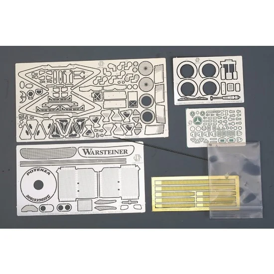 Hobby Design HD02-0381 1/24 Mercedes-Benz CLK-GTR Detail Set for Tamiya kits (PE + Metal parts + Resin)