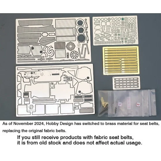 Hobby Design HD02-0387 1/24 Lancia Delta S4 Detail-up Set for Beemax B24020 kits