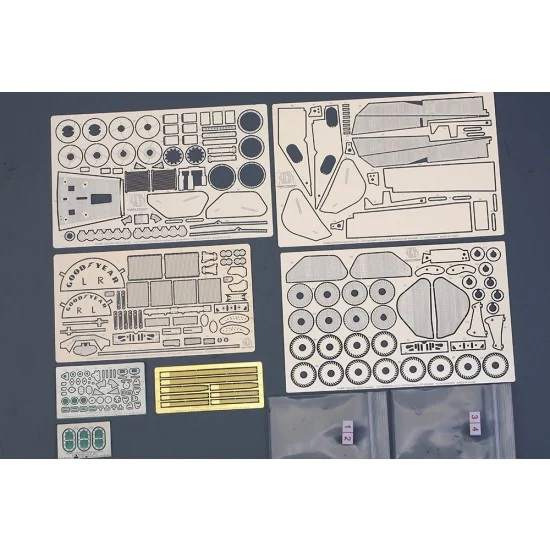 Hobby Design HD02-0443 1/20 Ferrari 312T2 Detail-up Set for Hasegawa kit #23201