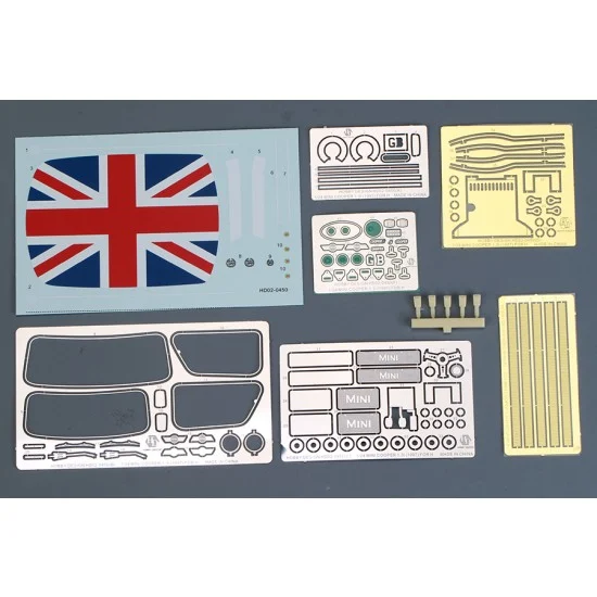 Hobby Design HD02-0450 1/24 Mini Cooper 1.3i 1997 Detail-up Set for Hasegawa #21154