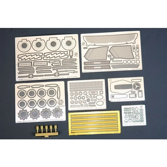 Hobby Design HD02-0451 1/24 Mercedes-Benz SLR Mclaren 722 Detail-up Set For Tamiya kit #24290